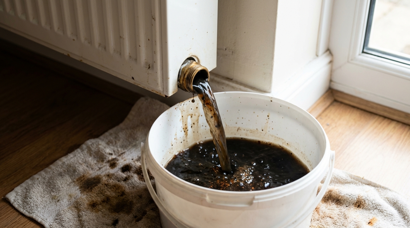 Professional power flushing by Advance Medway